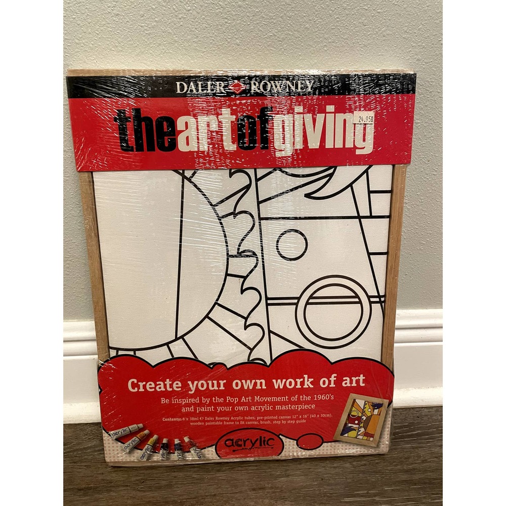 Daler Rowney The Art of Giving paint kit sealed